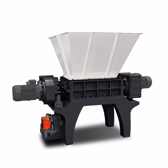 Waste Plastic Textile Double Shaft Shredder