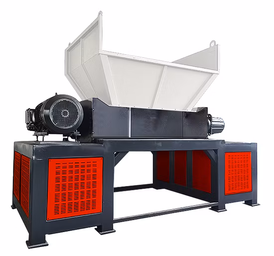 Waste Plastic Textile Double Shaft Shredder