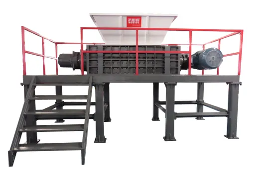Waste Plastic Textile Double Shaft Shredder